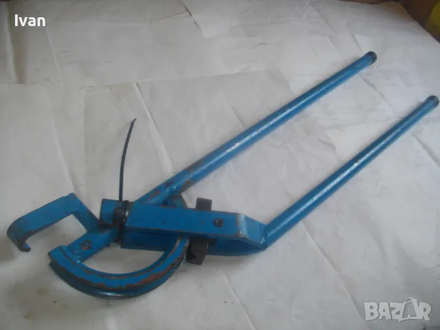 РЪЧЕН ТРЪБОГИБ 22мм Ръчен уред немски старо качество за огъване всякакви тръби метални дебелостенни , снимка 14 - Други инструменти - 47757096
