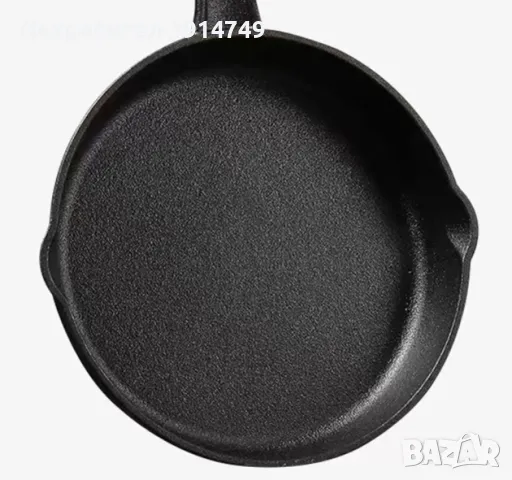 Чугунен тиган, здрав и качествен лят чугун; 24х4,3см, всички видове котлони+ индукционни /фурна, НОВ, снимка 3 - Съдове за готвене - 47990627