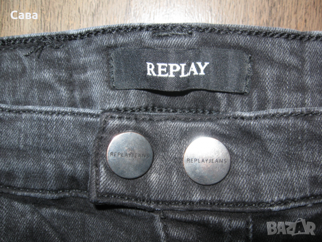 Дънки REPLAY   дамски,ХС, снимка 4 - Дънки - 36547332