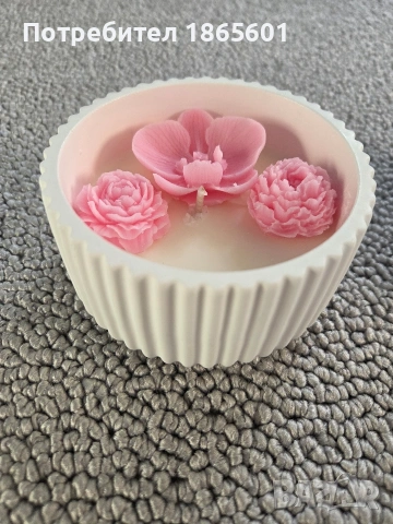 Ароматни соеви свещи, снимка 4 - Декорация за дома - 53258636