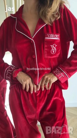 Пижама от кадифе Victoria’s Secret, снимка 6 - Пижами - 43832225