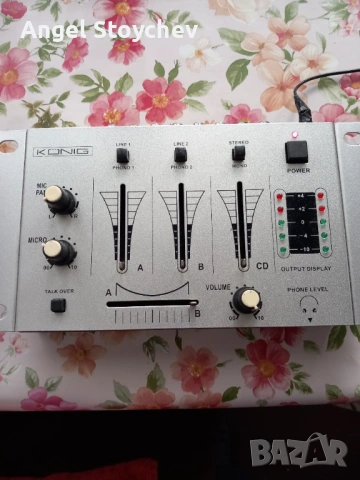 Продавам малък смесителен пулт., снимка 2 - Ресийвъри, усилватели, смесителни пултове - 53021291