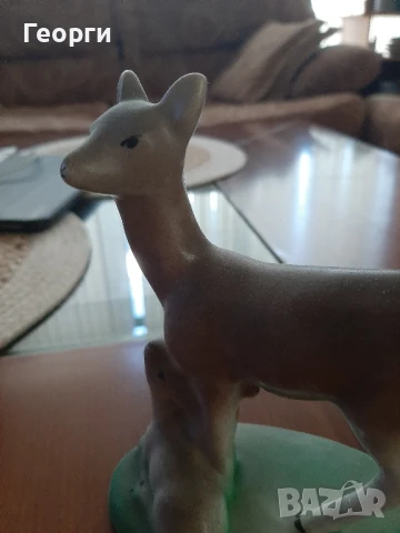 Българска фигура -Сърна  с сърничка, снимка 4 - Колекции - 50580675