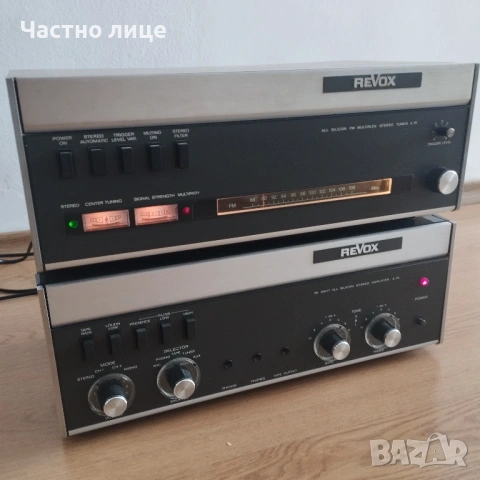 ReVox, снимка 2 - Ресийвъри, усилватели, смесителни пултове - 53213811