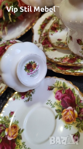 Сервиз Royal Albert, Old County Rose , снимка 18 - Сервизи - 52809753