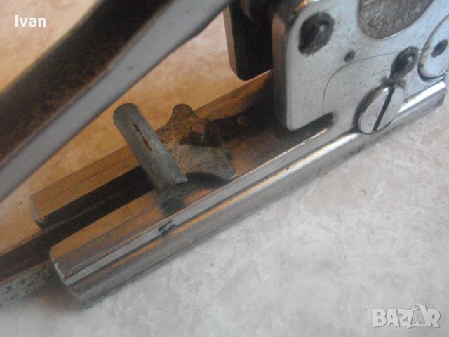 Профи Винтидж Английски Ръчен Такер-PRIMO ORIGINAL №101-Дърводелски/Тапицерски-За Скоби До 12 мм, снимка 4 - Други инструменти - 43202868