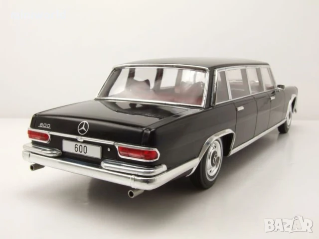 Mercedes-Benz 600 W100 1969 - мащаб 1:18 на Model Car Groups моделът е нов в кутия, снимка 2 - Колекции - 51035995