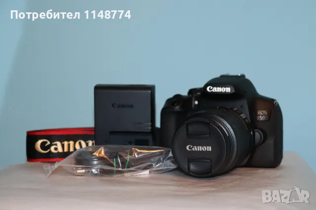 Нов Canon EOS 850D на 460 кадъра, снимка 1 - Фотоапарати - 47316360