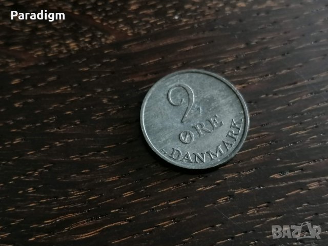 Монета - Дания - 2 оре | 1966г.