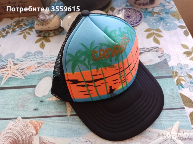 шапка с козирка от Канарските острови, снимка 2 - Шапки - 40464429