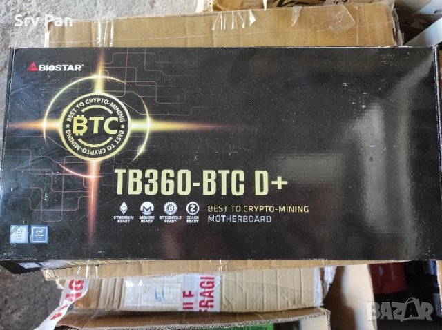 Компютърно дъно Motherboard Biostar TB360-BTC D+ 4GB Gold