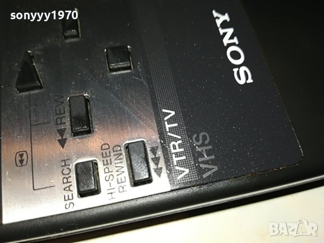 sony rmt-v109a vtr/tv VHS remote 2805231104, снимка 5 - Дистанционни - 40848001