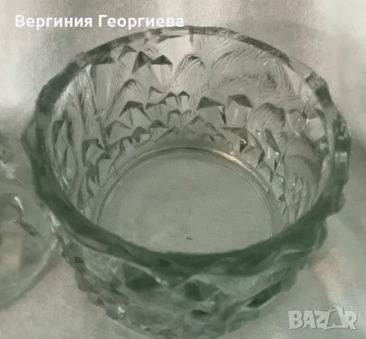 Масивна ретро захарница, бонбониера джудже , снимка 4 - Декорация за дома - 49613116