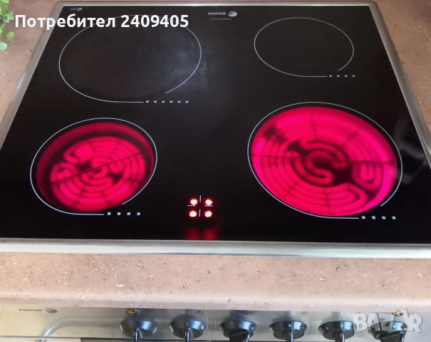 Фурна и стъклокерамичен плот FAGOR за вграждане, снимка 4 - Печки, фурни - 52335312