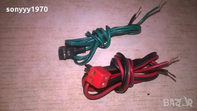 КАБЕЛИ 2БР ЗА ТОНКОЛОНИ-ЧЕРНА//ЧЕРВЕНА БУКСА-2Х0.75М, снимка 3 - Тонколони - 27863423