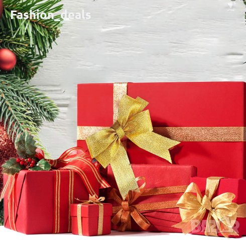 Нова блестяща панделка златна и сребърна лента за опаковане, украса , снимка 4 - Други - 35267461