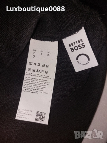 Използван в отлично състояние суичър Boss S, снимка 6 - Суичъри - 51872360