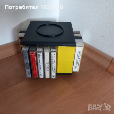 стойка за касети с 20 аудио касети, снимка 2 - Аудио касети - 52787686