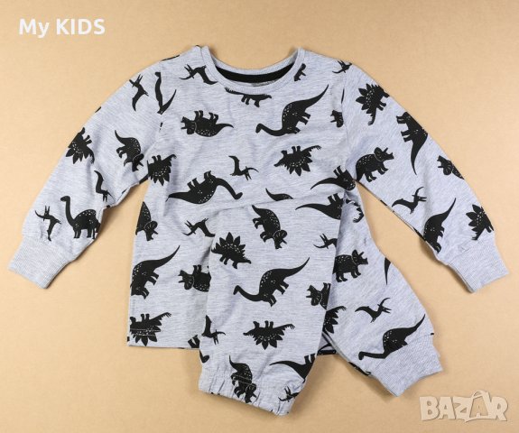 пижама комплект Matalan на динозаври 68 6-9 74 9-12 80 12-18 86 18-24 92 2-3 98 3-4 