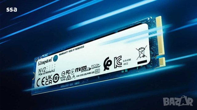 500GB Kingston NV2 M.2-2280 PCIE 4.0 NvME (SSD), снимка 3 - Твърди дискове - 43188163