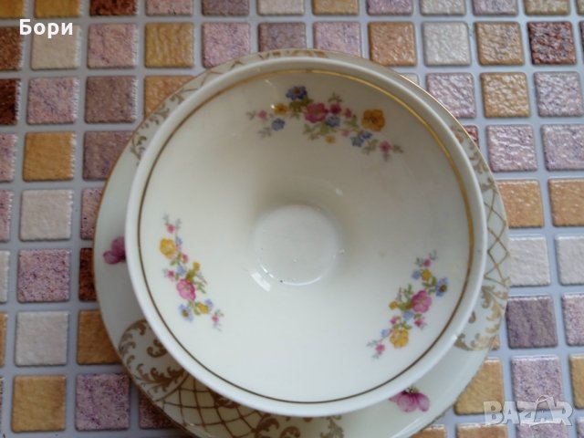 Баварски порцелан чаша за чай, снимка 7 - Чаши - 35122603