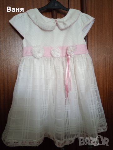  Празнична рокля за 2 год., снимка 1 - Детски рокли и поли - 32691143