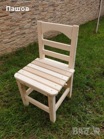 Малко столче (дървено), снимка 4 - Столове - 32278944