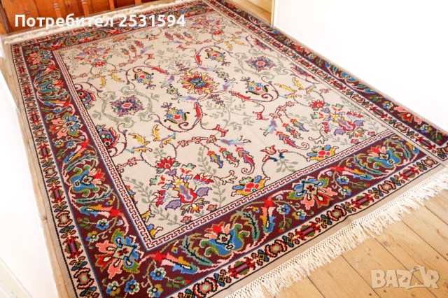 Котленски / Чипровски ръчно тъкан вълнен килим в перфектно състояние