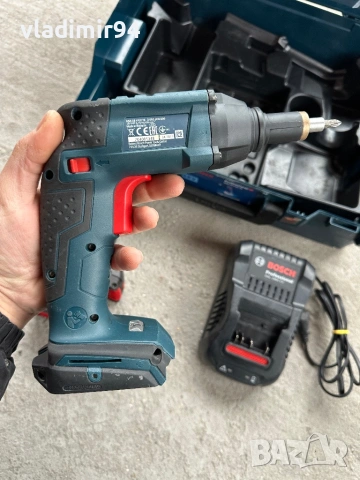 Bosch GSR 18-V-EC TE винтоверт за гипсокартон, снимка 6 - Винтоверти - 52464895