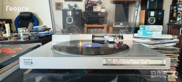 Тангенциален Грамофон Sony ps-lx500, снимка 5 - Грамофони - 49687256
