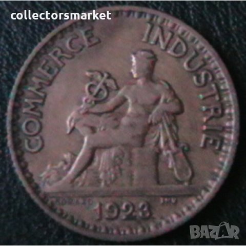 1 франк 1923, Франция, снимка 2 - Нумизматика и бонистика - 28436128
