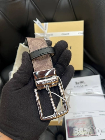 колани със сертификат и торбичка hermes coach , снимка 8 - Колани - 51753363