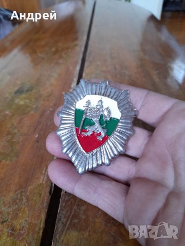 Стара кокарда,знак Полиция, снимка 2 - Други ценни предмети - 44131393