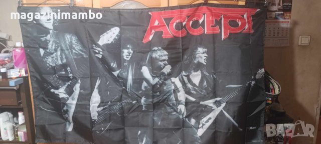 Accept 1982 Flag, снимка 2 - Китари - 44069115