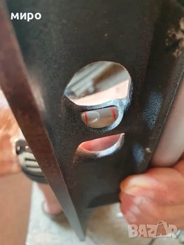 Машинен нивелир чугунен The L.S.Starrett.co.Ltd Great Britain, снимка 6 - Измервателни инструменти - 50941381