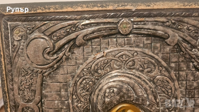 Голяма сребърна икона, снимка 4 - Икони - 52958092