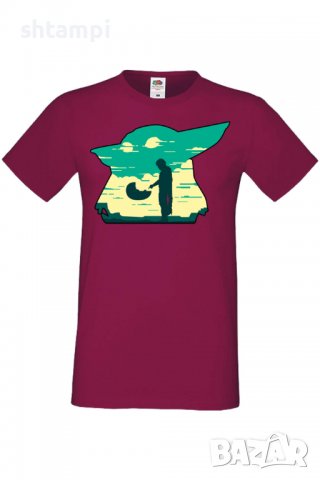 Мъжка тениска Star Wars mandalorian baby yoda 1,Междузвездни войни,Филм,Изненада,Подарък,Повод,, снимка 7 - Тениски - 37718105