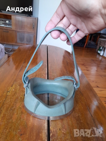 Стара водолазна маска,маска за плуване #2, снимка 6 - Други ценни предмети - 52011778