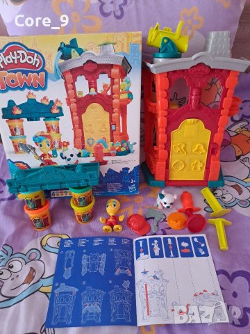 Play doh Пожарна станция, снимка 3 - Образователни игри - 38038247