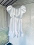 Въздушна бяла блуза или туника, снимка 1