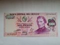 URUGUAY 🇺🇾 1000 PESOS 1974  UNC