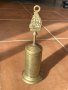 Стара бронзова четка(метличка-конски косъм)за камина -1940г, снимка 1 - Антикварни и старинни предмети - 43177021