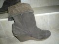 Дамски ботуши естествен велур, снимка 4