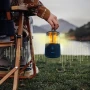 Преносим акумулаторен LED къмпинг фенер с Bluetooth високоговорител, винтидж, снимка 6