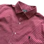 Мъжка риза Polo Ralph Lauren Classic Fit Striped Stretch Poplin Shirt Red/White, снимка 3