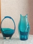 Чешка ваза комплект, снимка 3