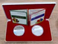 Серия Цветница + Великден - 2 бр х 1 oz. сребърна монетна емисия , снимка 3