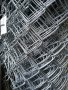 Оградна мрежа плетена 10 м. / 150 см. Отвори 4 см х 4 см (цената е за КГ), снимка 1 - Строителни материали - 28747321