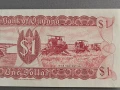Банкнота - Гвиана - 1 долар UNC | 1989г., снимка 3