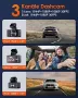видеорегистратор VANTRUE E3 3 Lens Dashcam Car 1944P+1080P+1080P с гласово управление, снимка 2